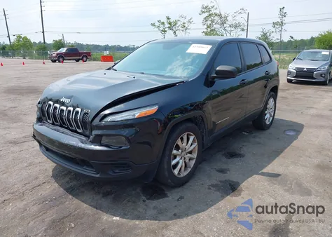 2015 Jeep Cherokee Sport z USA, uszkodzony, nr VIN 1C4PJLAB0FW546980